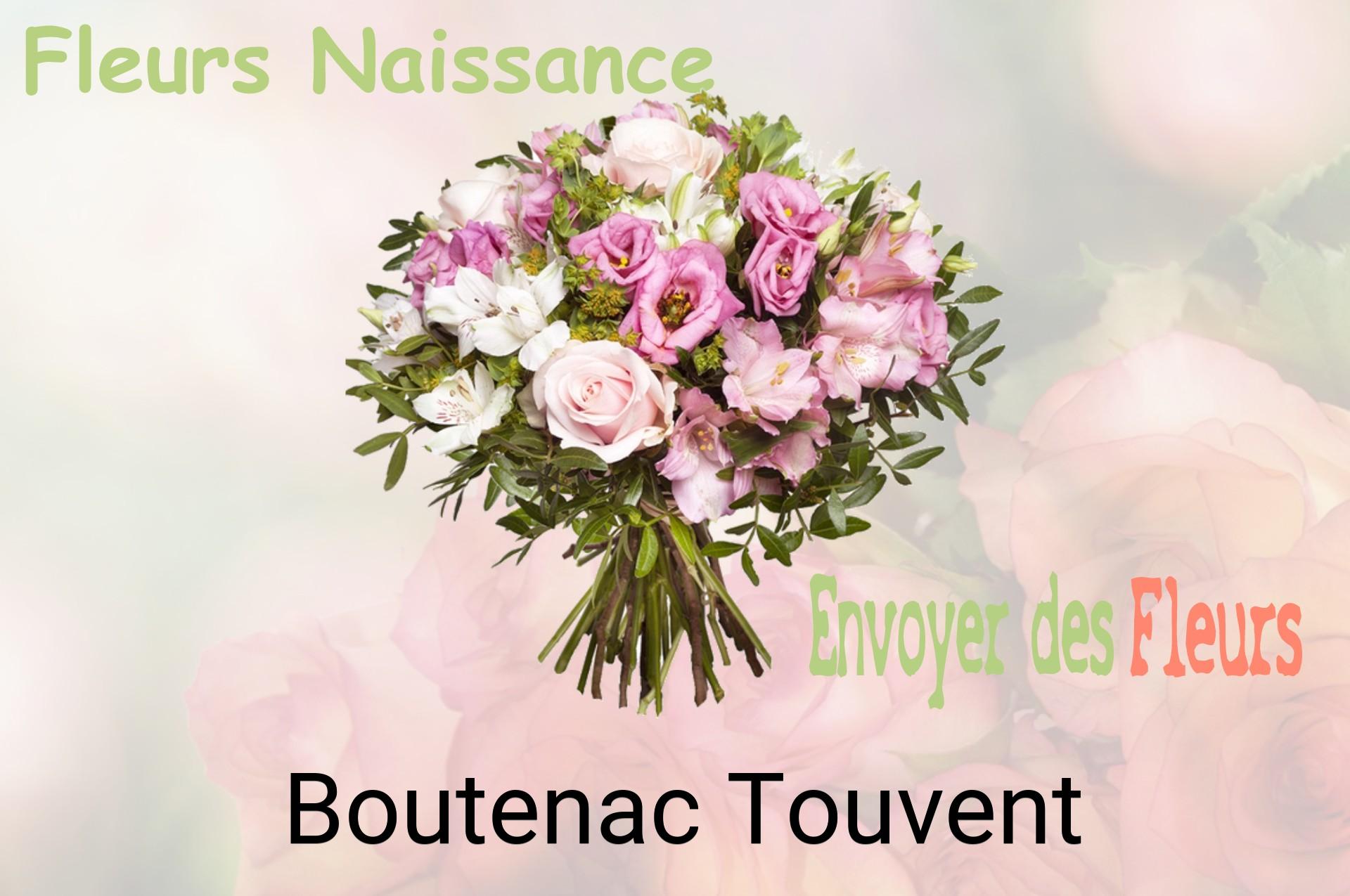 Bouquet de fleurs de naissance livré à Boutenac-Touvent